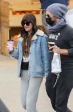 DAKOTA JOHNSON and Chris Martin at SunLife Organics in Malibu 10/31/2021