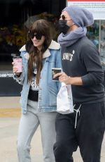 DAKOTA JOHNSON and Chris Martin at SunLife Organics in Malibu 10/31/2021