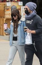 DAKOTA JOHNSON and Chris Martin at SunLife Organics in Malibu 10/31/2021