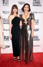DAKOTA JOHNSON and MAGGIE GYLLENHAAL at 2021 Gotham Awards in New York 11/29/2021