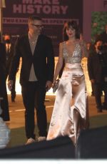 DAKOTA JOHNSON Arrives at 2021 Art+Film Gala in Los Angeles 11/06/2021