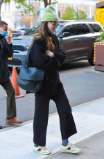 DAKOTA JOHNSON Arrives at Her Hotel in New York 11/29/2021