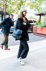 DAKOTA JOHNSON Arrives at Her Hotel in New York 11/29/2021