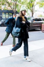 DAKOTA JOHNSON Arrives at Her Hotel in New York 11/29/2021