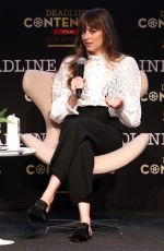 DAKOTA JOHNSON at Deadline Contenders Film Panel in Los Angeles 11/14/2021 