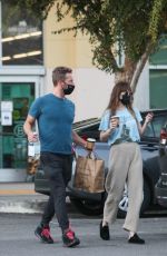 DAKOTA JOHNSON Out Shopping at Erewhon Market in Los Angeles 11/14/2021