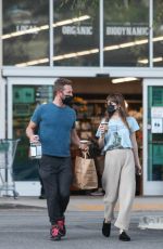 DAKOTA JOHNSON Out Shopping at Erewhon Market in Los Angeles 11/14/2021