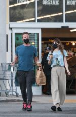 DAKOTA JOHNSON Out Shopping at Erewhon Market in Los Angeles 11/14/2021