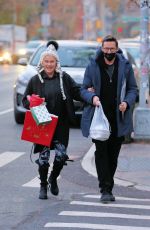 DEBORRA-LEE FURNESS Leaves Bar Pitti in New York 11/28/2021