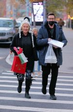 DEBORRA-LEE FURNESS Leaves Bar Pitti in New York 11/28/2021