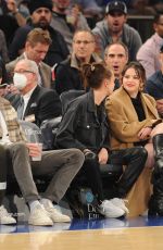 DELENA GOMEZ and CARA DELEVINGNE at Orlando Magic vs. New York Knicks Game in New York 11/17/2021