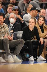 DELENA GOMEZ and CARA DELEVINGNE at Orlando Magic vs. New York Knicks Game in New York 11/17/2021