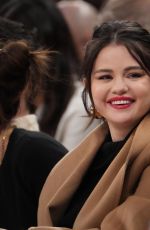 DELENA GOMEZ and CARA DELEVINGNE at Orlando Magic vs. New York Knicks Game in New York 11/17/2021
