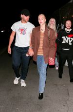 DELILAH HAMLIN and Eyal Booker Out for Dinner at Matsuhisa in Beverly Hills 11/28/2021