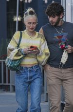 DELILAH HAMLIN and Eyal Booker Out for Sushi Lunch in Beverly Hills 11/04/2021