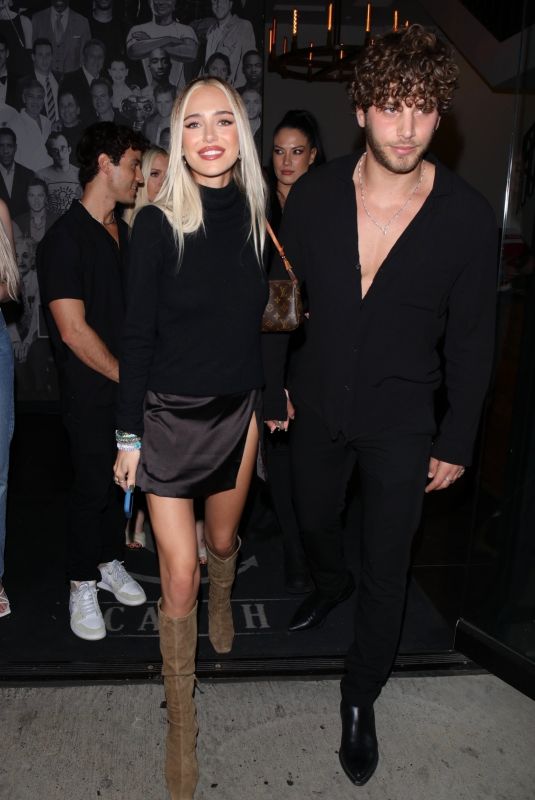 DELILAH HAMLIN at Catch LA with Friends in West Hollywood 11/14/2021