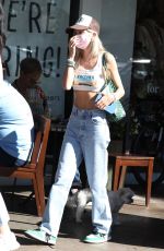 DELILAH HAMLIN Out for Coffee at Starbucks in Los Angeles 11/13/2021