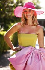 DELTA GOODREM at 2021 Melbourne Cup Day 11/02/2021
