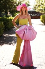 DELTA GOODREM at 2021 Melbourne Cup Day 11/02/2021