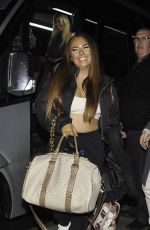 DEMI JONES Leaves Rehearsals at Blackpool Winter Gardens 11/15/2021