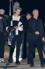 DEMI LOVATO with a Friend at Nobu in Malibu 11/05/2021