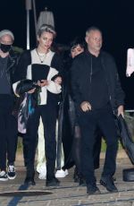DEMI LOVATO with a Friend at Nobu in Malibu 11/05/2021