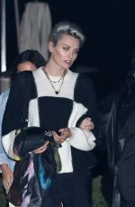 DEMI LOVATO with a Friend at Nobu in Malibu 11/05/2021