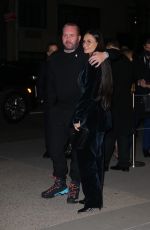 DEMI MOORE Arrives at WSJ Innovator Awards in New York 11/01/2021