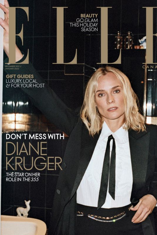 DIANE KRUGER in Elle Magazine, Canada December 2021