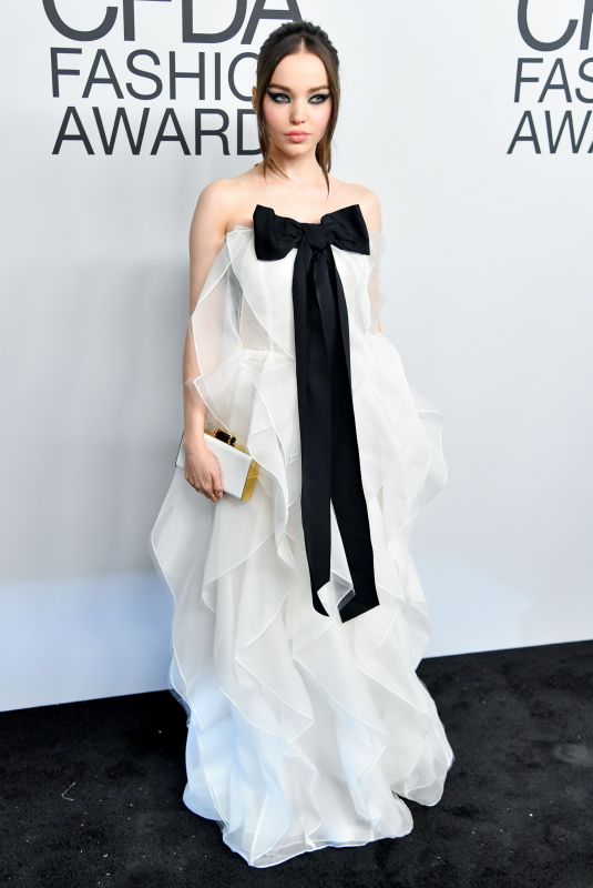 DOVE CAMERON at 2021 CFDA Fashion Awards at The Grill Room in New York 11/10/2021