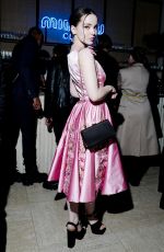 DOVE CAMERON at Miu Miu Nuit Club Event in New York 11/16/2021
