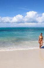 DRAYA MICHELE in Bikini at a Beach in Turks and Caicos 11/13/2021