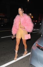 DRAYA MICHELE Out for Dinner at The Nice Guy in West Hollywood11/05/2021