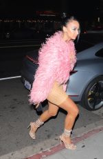 DRAYA MICHELE Out for Dinner at The Nice Guy in West Hollywood11/05/2021