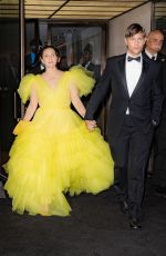 DREW BARRYMORE Leaves CFDA Awards in New York 11/10/2021