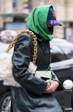 DUA LIPA Arrives at Gare du Nord Train Station in Paris 11/13/2021