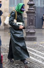DUA LIPA Arrives at Gare du Nord Train Station in Paris 11/13/2021
