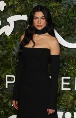 DUA LIPA at 2021 British Fashion Awards in London 11/29/2021