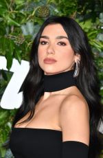 DUA LIPA at 2021 British Fashion Awards in London 11/29/2021