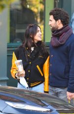 EIZA GONZALEZ Out with Her Boyfriend in New York 11/08/2021