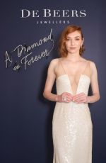 ELEANOR TOMLINSON at De Beers Jewellers London Flagship Store Opening 11/24/2021