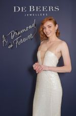ELEANOR TOMLINSON at De Beers Jewellers London Flagship Store Opening 11/24/2021
