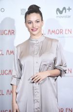 ELISA MOULIAA at Love Gets a Room Premiere at Verdi Cinema in Madrid 11/24/2021