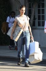 ELISABETTA CANALIS Out Shopping in Beverly Hills 11/22/2021
