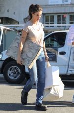 ELISABETTA CANALIS Out Shopping in Beverly Hills 11/22/2021