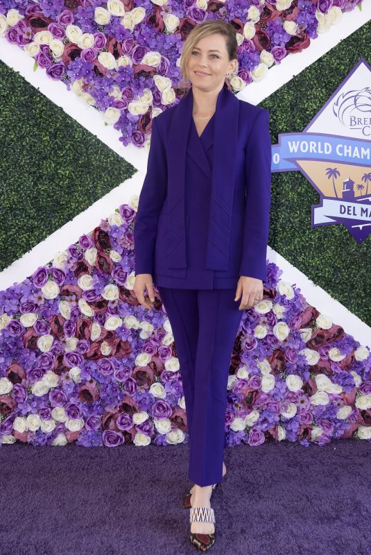 ELIZABETH BANKS at Breeders Cup Red Carpet in Del Mar 11/06/2021