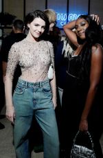 ELLA HUNT at Miu Miu Nuit Club Event in New York 11/16/2021