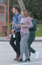 ELLEN POMPEO and Scott Speedman Out in Los Angeles 11/03/2021