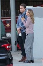 ELLEN POMPEO and Scott Speedman Out in Los Angeles 11/03/2021