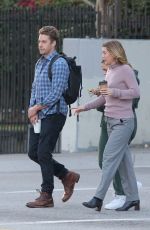 ELLEN POMPEO and Scott Speedman Out in Los Angeles 11/03/2021